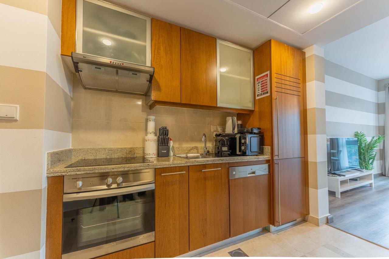 First Class Studio With Dubai Downtown Boulevard View Exterior foto
